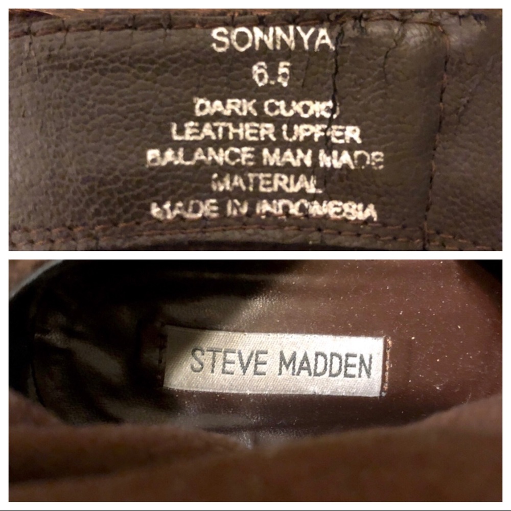 SOLD Steve Madden Sonnya Leather Riding Boots - Picture 8 of 8
